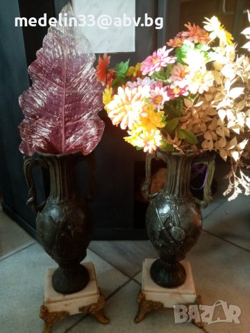 Стари 1870 г. трофейни вази ловна тематика английски, снимка 15 - Антикварни и старинни предмети - 40364198