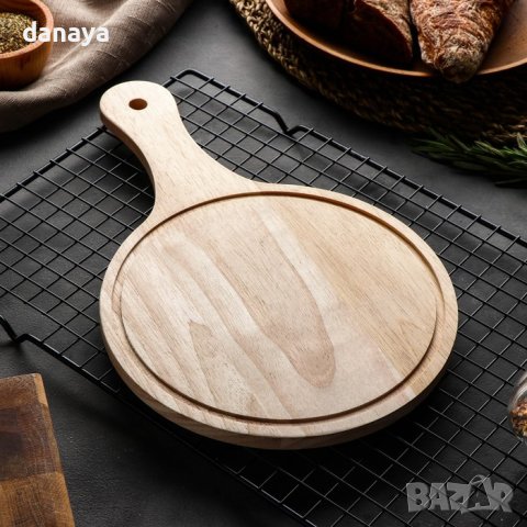 4007 Кухненска дъска за рязане и сервиране с дръжка