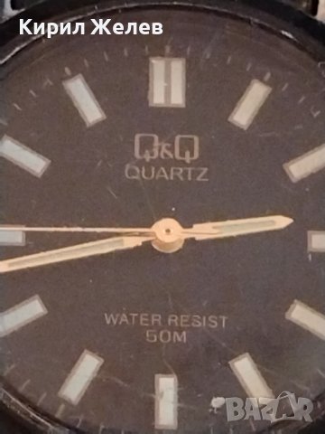 Q/Q QUARTZ WATER RESISTANT 30m. JAPAN MOVT УНИСЕКС МОДЕЛ КРАСИВ СТИЛЕН 33275, снимка 2 - Мъжки - 38753226