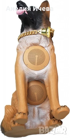 Безжична колонка CH-M233 "Куче" – с микрофон, USB зареждане и поддръжка на флаш памет, снимка 5 - Друга електроника - 50682088