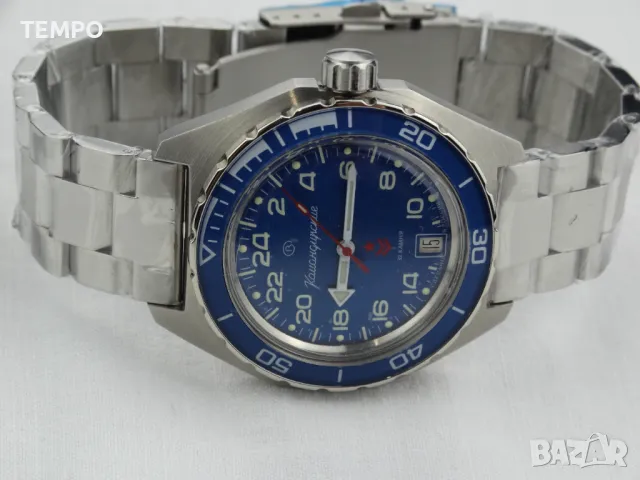 ВОСТОК КОМАНДИРСКИЕ АВТОМАТИЧЕН-24 часа  ref: 650547, снимка 9 - Мъжки - 41785173