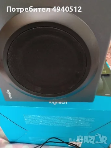 уредба с 2 тонколони Logitech Z 333 / 1;80 W + 2 колонки echo dot