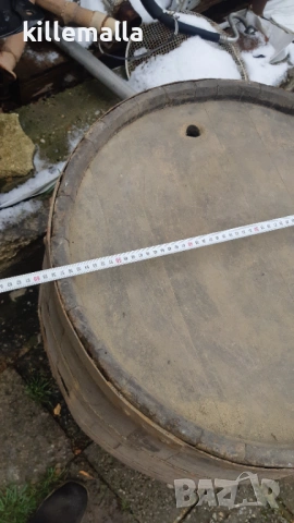 Стара дървена бъчва, снимка 2 - Антикварни и старинни предмети - 53059996