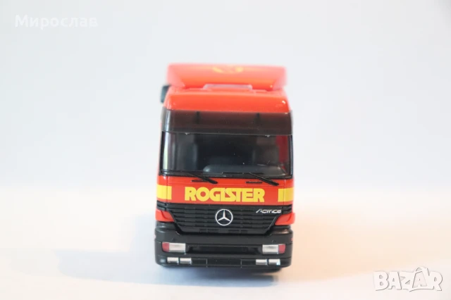 HERPA H0 1/87 MERCEDES ACTROS ВЛЕКАЧ МОДЕЛ КОЛИЧКА КАМИОН, снимка 4 - Колекции - 50462534
