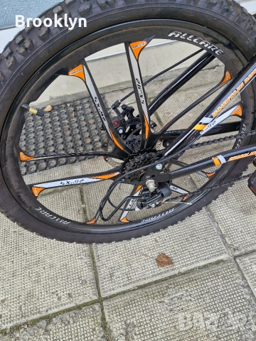 Продава се почти нов ,сгъваем велосипед, снимка 3 - Велосипеди - 53402392