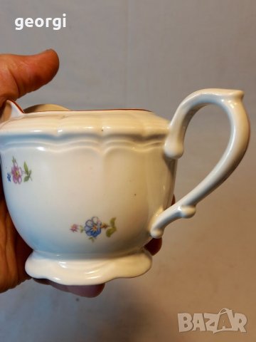 Стара българска порцеланова барокова латиера СИП, снимка 3 - Аксесоари за кухня - 39813492