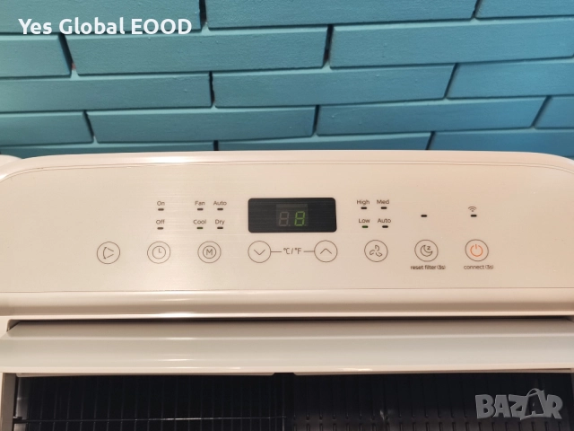 MIDEA Penguin 3-в-1 мобилен климатик 12000 BTU + обезвлажнител, снимка 3 - Климатици - 51681299