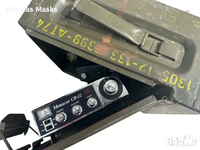 Военна Радиостанция Radio Monacor CB12 Безплатен Граждански Канал 27 MhZ по целият свят Германия 197, снимка 5 - Други инструменти - 50630860