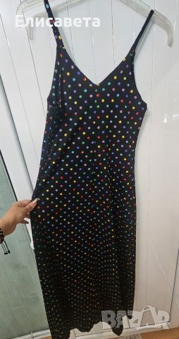 Дамска дълга рокля размер М, снимка 4 - Рокли - 41763285