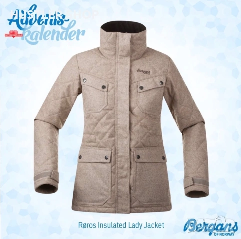 Дамско вълнено яке BERGANS OF NORWAY. Размер XS