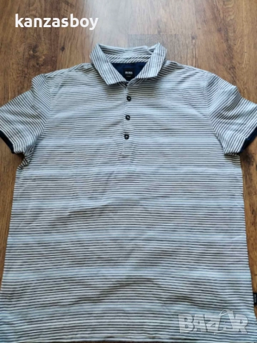 hugo boss - страхотна мъжка тениска КАТО НОВА XL УМАЛЕНА, снимка 3 - Тениски - 51659569