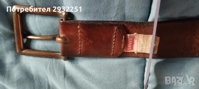 Оригинален колан LEVI'S естествена кожа ,LEVI'S, снимка 5 - Колани - 50154186