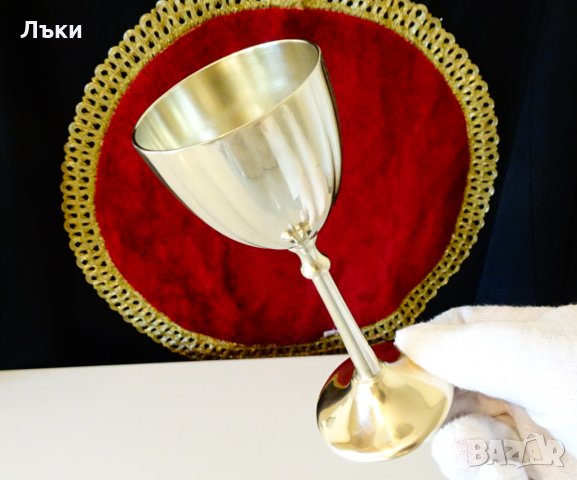 Релефен бронзов бокал,чаша за вино., снимка 8 - Антикварни и старинни предмети - 35817006