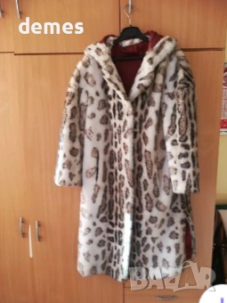 Дамско кожено палто , размер М