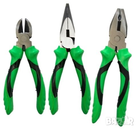 Клещи 3 броя комплект сервиз гараж работилница инструменти