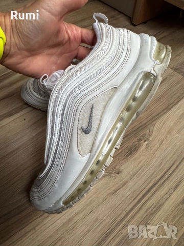 Оригинални бели маратонки Nike Air Max 97 ! 42 н, снимка 2 - Маратонки - 50823056