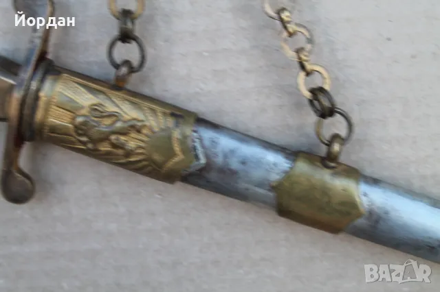 Кортик ''БНА'', снимка 8 - Антикварни и старинни предмети - 50109605