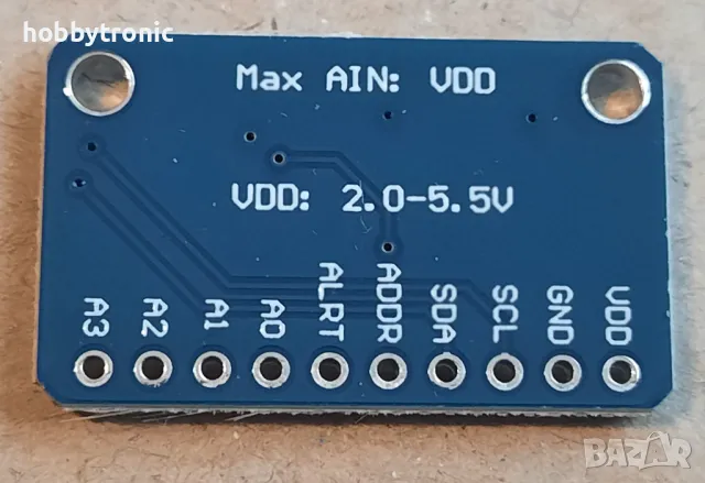 Модул ADS1115 16bit I2C ADC+PGA, снимка 2 - Друга електроника - 48455295