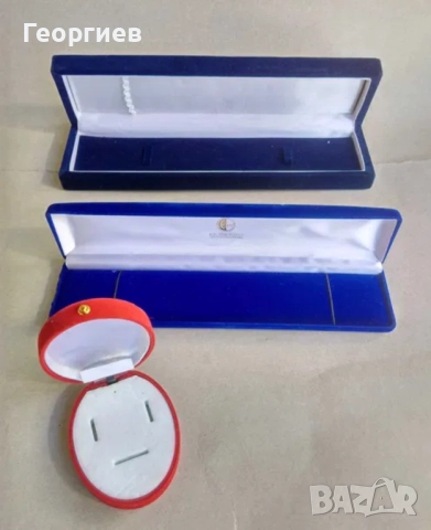 Кутии за бижута.Кутии от Соца.Кутии с плюш. , снимка 12 - Други ценни предмети - 44696129