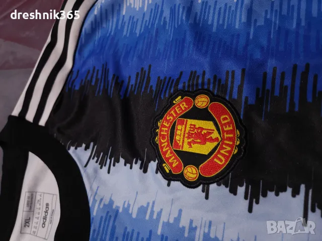  adidas Manchester United  Блуза/Мъжка  XXL, снимка 5 - Спортни дрехи, екипи - 49170186
