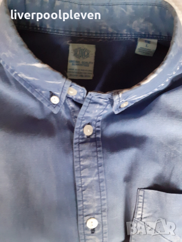 👉Scotch&Soda Original L деним, снимка 4 - Ризи - 53398518
