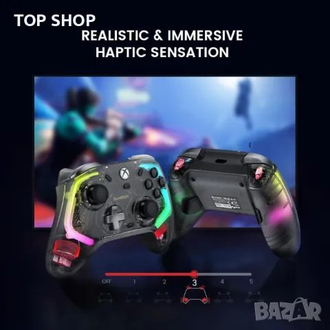 GameSir Kaleid кабелен контролер за Xbox Series X|S, Xbox One, Windows 10/11 и Steam, снимка 6 - Аксесоари - 49965455