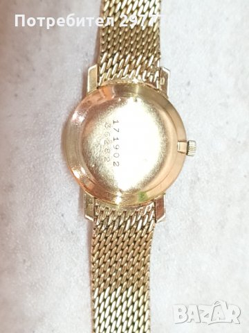 Швейцарски златен дамски часовник., снимка 8 - Бижутерийни комплекти - 34628920