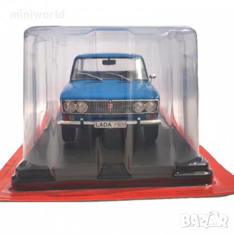 ВАЗ 2103 ”Жигули” Лада 1500 1977 - мащаб 1:24 на Hachette моделът е нов в блистер, снимка 3 - Колекции - 39659415