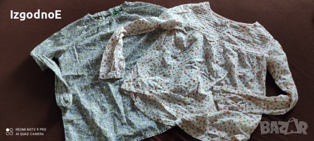 Лот маркови тънки блузки -ризки , снимка 1 - Детски Блузи и туники - 41753512
