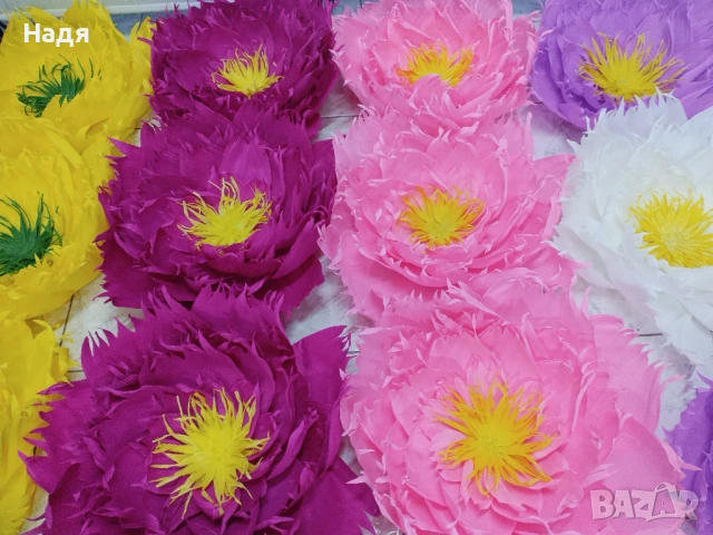 Цветя за арка, фотосесия подарък, снимка 2 - Изкуствени цветя - 53756551