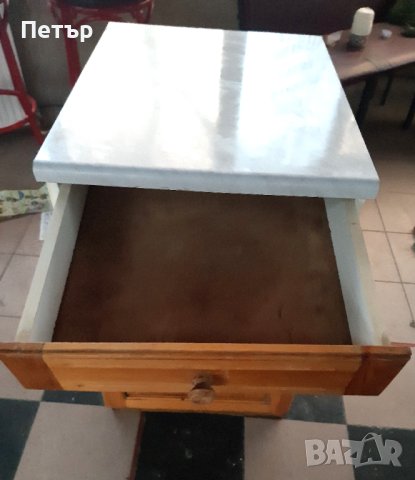 Единичен долен кухненски шкаф от чам с термоплот и,чекмедже и 2 прегради, снимка 5 - Шкафове - 44281435