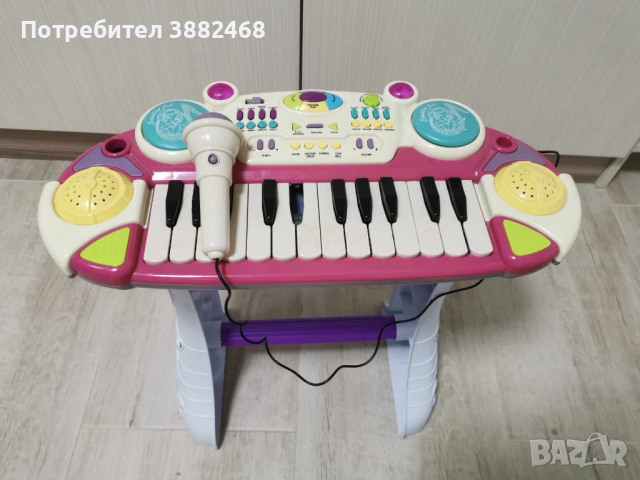 пиано с микрофон, снимка 1 - Музикални играчки - 44805605