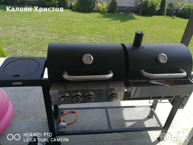 Комбинирано барбекю, снимка 3 - Барбекюта - 53872546