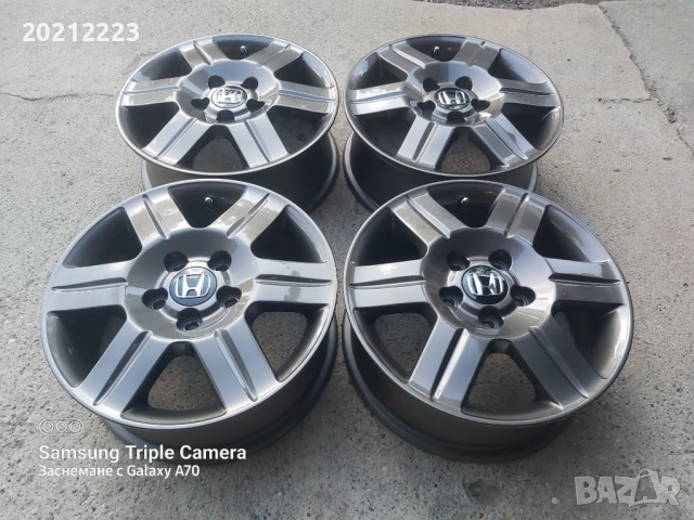 4 броя алуминиеви джанти за Honda CR-V 16, снимка 2 - Гуми и джанти - 51201771