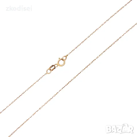 Златно колие 1,98гр. 46,0см. 14кр. проба:585 модел:30390-2, снимка 2 - Колиета, медальони, синджири - 49735634