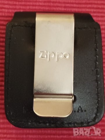 Запалка ZIPPO Bradford с кожен калъф. , снимка 10 - Запалки - 44446569