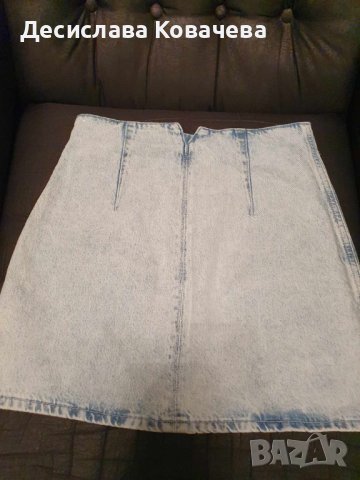 Дънкова пола на Zara!, снимка 3 - Поли - 42000353