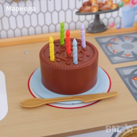 KidKraft Дървена кухня за игра със светлини и звуци, снимка 2 - Образователни игри - 53859750