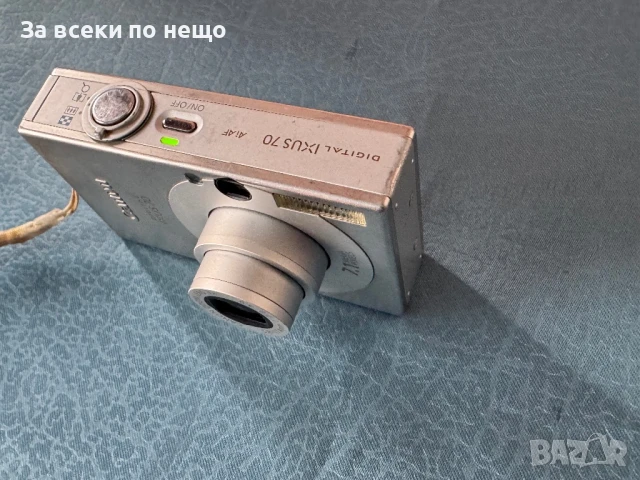 Цифров фотоапарат CANON IXUS 70 , Made in Japan, снимка 14 - Фотоапарати - 50534735