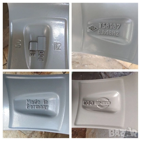 Джанти Enzo 5x112 8x18 Audi Mercedes Skoda Seat , снимка 7 - Гуми и джанти - 53841979