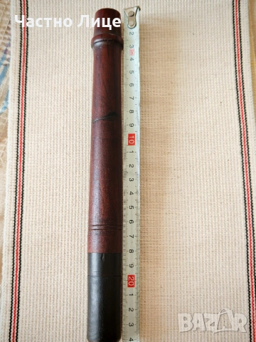 Оригинална Първа Част на Старинен Български Триставен Кавал, Началото на 20 век, снимка 3 - Антикварни и старинни предмети - 53608602