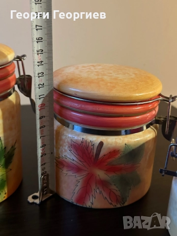 Страхотен, керамичен комплект за кухня, снимка 6 - Кутии за храна - 52404689