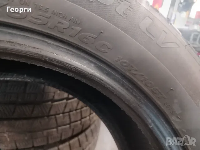 2бр. зимни гуми 205 65 16C Hankook, снимка 7 - Гуми и джанти - 56335331