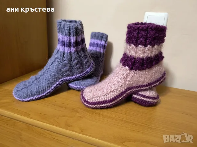 Безшевни удобни терлички , снимка 14 - Дамски чорапи - 40391434