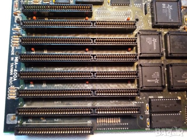 Платка дъно i286 с процесор и памет стар компютър , снимка 3 - Дънни платки - 41228833