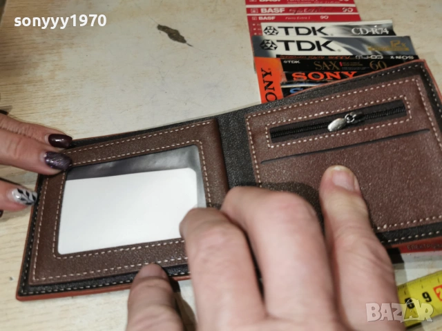 КАФЯВО ПОРТМОНЕ 0603261050, снимка 4 - Портфейли, портмонета - 53731887