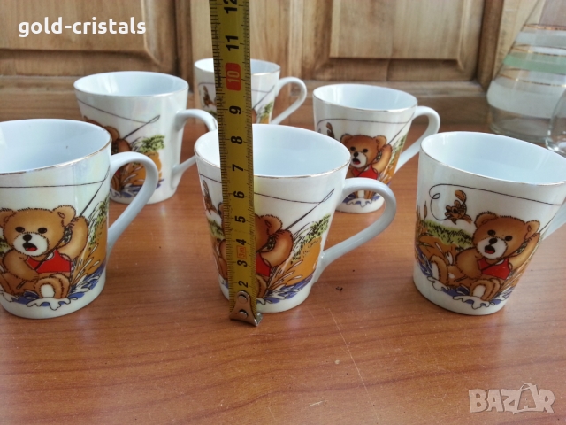 Стар японски порцелан чашки детски мотиви , снимка 2 - Антикварни и старинни предмети - 36084309