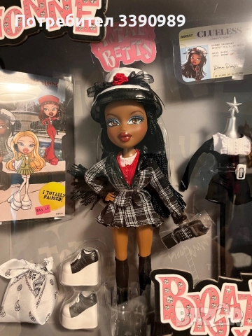 3 Колекционерски кукли Брац Баровки - Шер, Дион и Амбър - Bratz Clueless - Cher, Dionne, Amber, снимка 11 - Кукли - 51943989