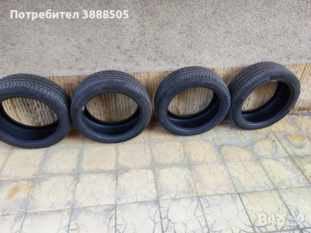 Почти НОВИ Летни гуми Continental PremiumContact 6 235/45 R18 – DOT 4125 (на 3500 км), снимка 4 - Гуми и джанти - 56222955