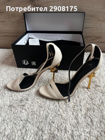 Оригинални Дамски Сандали Elisabetta Franchi , снимка 4 - Сандали - 52315094